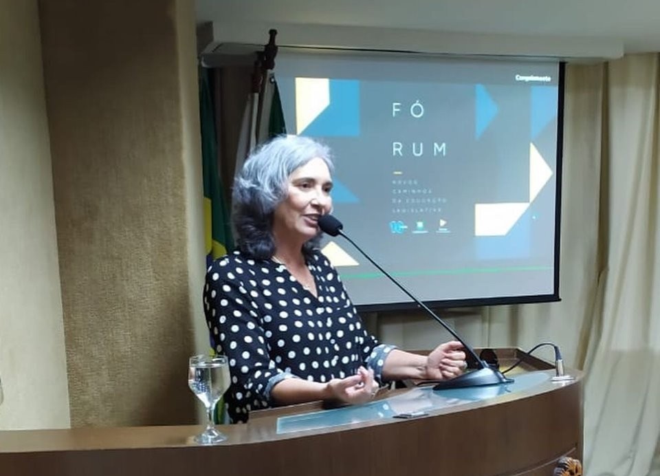 Imagem 1 da notícia: Diretora da Elpa palestra em Fórum do Rio Grande do Norte